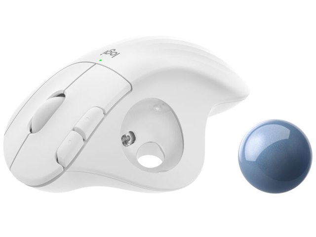 ERGO M575 Wireless Trackball Mouse M575OW [オフホワイト]の製品画像 