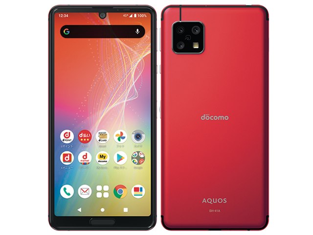 AQUOS sense4 SH-41A docomo [レッド]の製品画像 - 価格.com