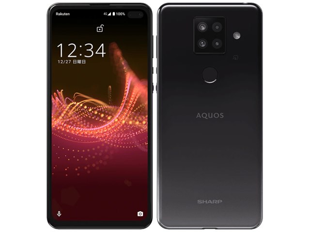 AQUOS sense4 plus ブラックブラックSIMロック