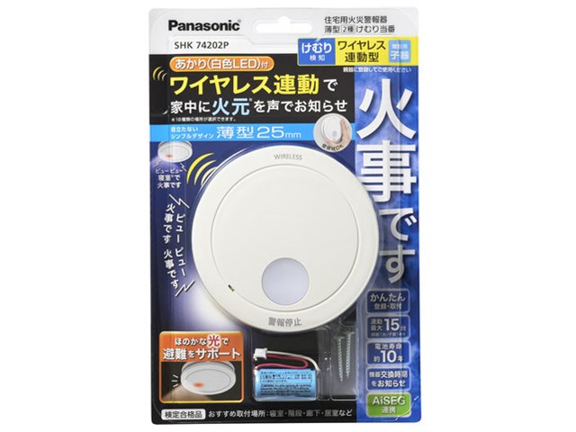 【新品未開封】Panasonic SHK74202P WHITE Panasonic パナソニック(Panasonic) SHK74202P(白) けむり当番