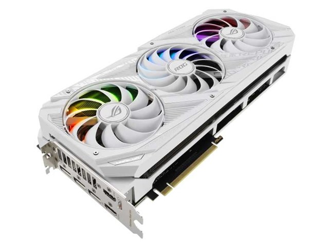 ROG-STRIX-RTX3090-O24G-WHITE [PCIExp 24GB]の製品画像 - 価格.com