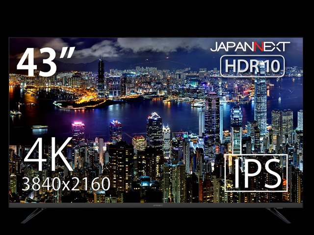 JN-IPS4300TUHDR [43インチ]の製品画像 - 価格.com