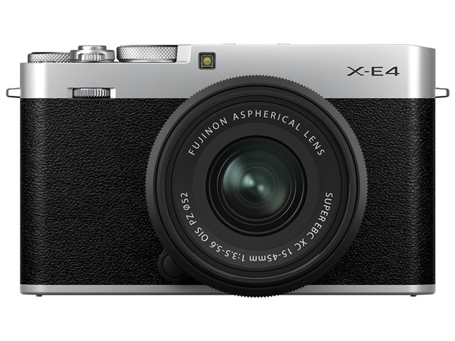 FUJIFILM X-E4 レンズキット [シルバー]の製品画像 - 価格.com