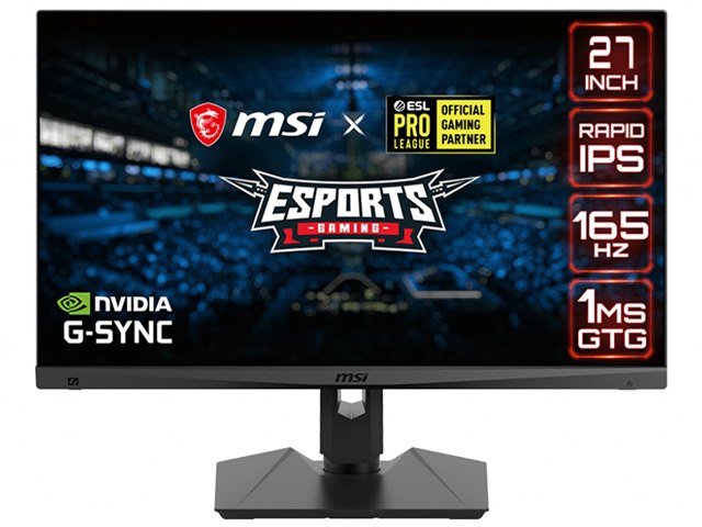 Optix MAG274QRF-QD <割引可能,コメント欄で> MSI Optix MAG274QRF-QD – Accurate Display. Ultimate Victory