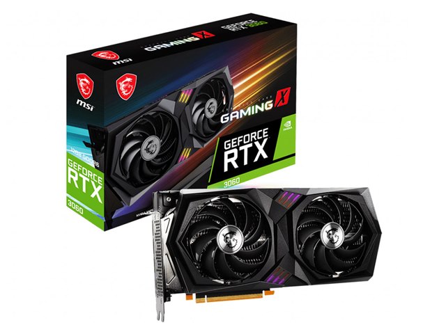 GeForce RTX 3060 GAMING X 12G [PCIExp 12GB]の製品画像 - 価格.com