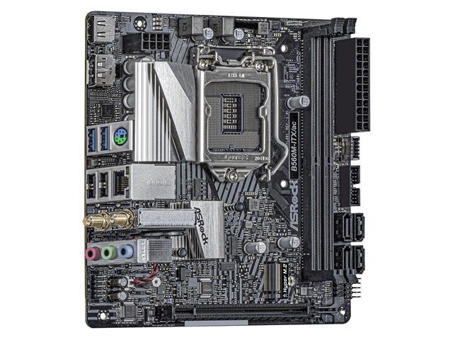マザーボード ASRock B560M-ITX/ac LGA1200 Amazon | ASRock マザーボード B560 M-ITX/ac Intel 10世代 ・ 11世代