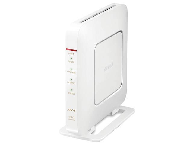 未使用品　ルーターバファローAirStation WSR-1800AX4S-WH [ホワイト] IPv6 AirStation WSR-1800AX4S-WH [ホワイト]の製品画像 - 価格.com