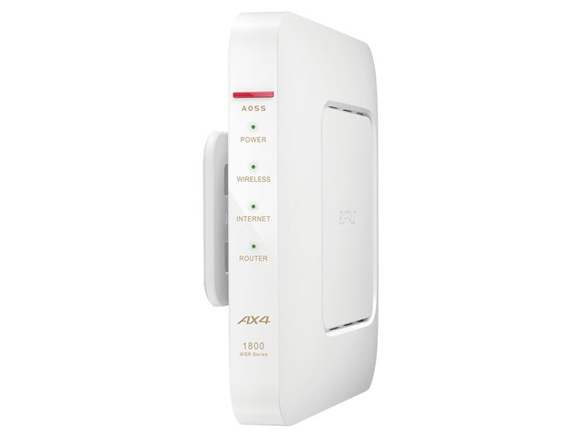 未使用品　ルーターバファローAirStation WSR-1800AX4S-WH [ホワイト] IPv6 AirStation WSR-1800AX4S-WH [ホワイト]の製品画像 - 価格.com