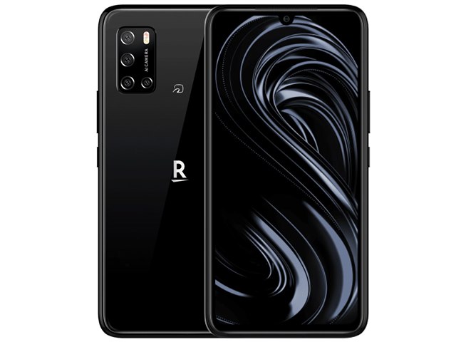 モバイル Rakuten BIG ブラックスマートフォン/携帯電話