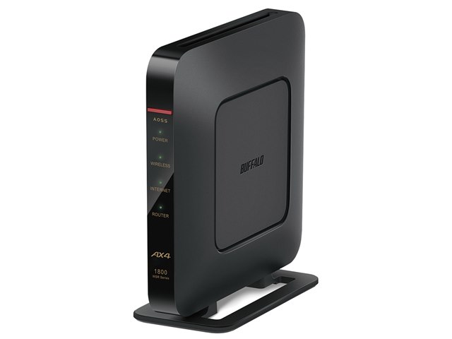 AirStation WSR-1800AX4S/DBK [ブラック]の製品画像 - 価格.com