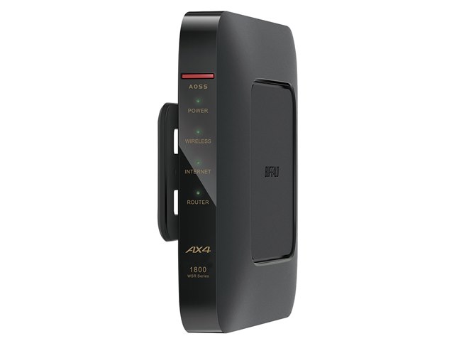 AirStation WSR-1800AX4S/DBK [ブラック]の製品画像 - 価格.com
