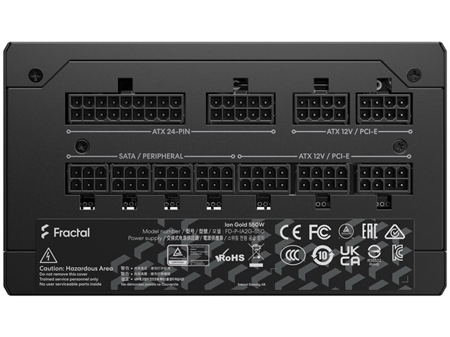 ION Gold 550W FD-P-IA2G-550 [ブラック]の製品画像 - 価格.com
