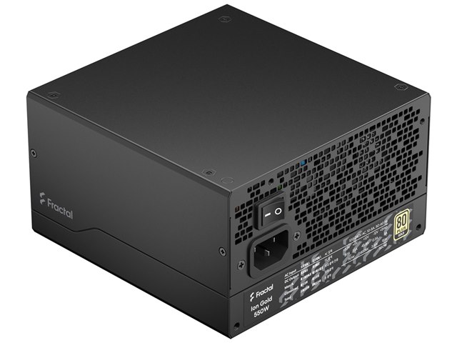 Fractal Design ION Gold 550W 電源ユニット ION Gold 550W FD-P-IA2G-550 [ブラック]の製品画像 - 価格.com