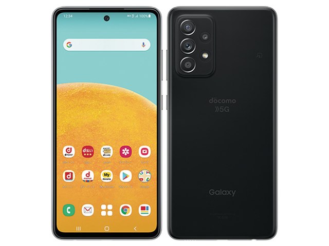 Galaxy A52 5G SC-53B docomo [オーサムブラック]の製品画像 - 価格.com