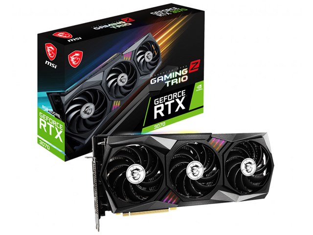 GeForce RTX 3070 GAMING Z TRIO [PCIExp 8GB]の製品画像 - 価格.com