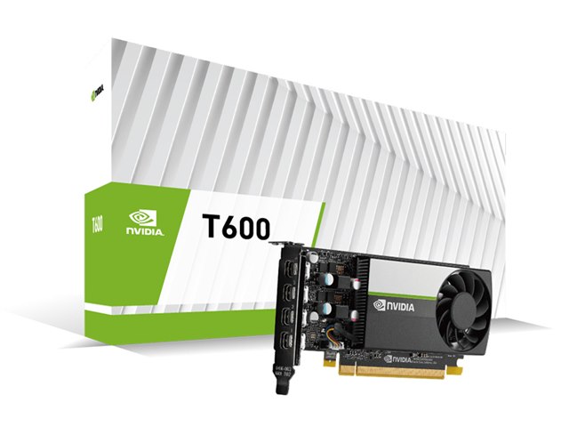 NVIDIA T600 ENQT600-4GER [PCIExp 4GB]の製品画像 - 価格.com