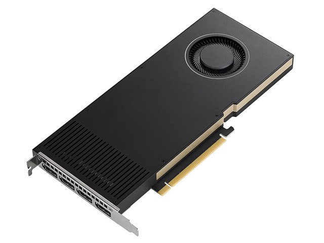 NVIDIA RTX A4000 NVRTXA4000 [PCIExp 16GB]の製品画像 - 価格.com