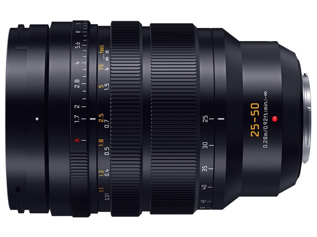 LEICA DG VARIO-SUMMILUX 25-50mm/F1.7 ASPH. H-X2550の製品画像 ...