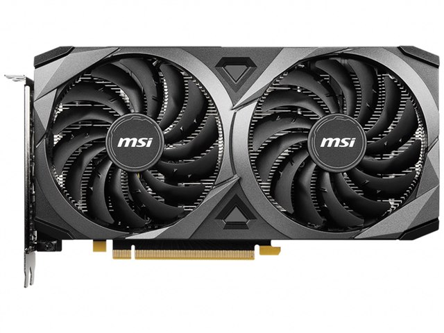 グラフィックボード・グラボ・ビデオカード GEFORCE RTX 3060 Ti VENTUS 2X 8G V1 LHR GeForce RTX 3060 Ti VENTUS 2X 8G OCV1 LHR [PCIExp 8GB]の製品画像