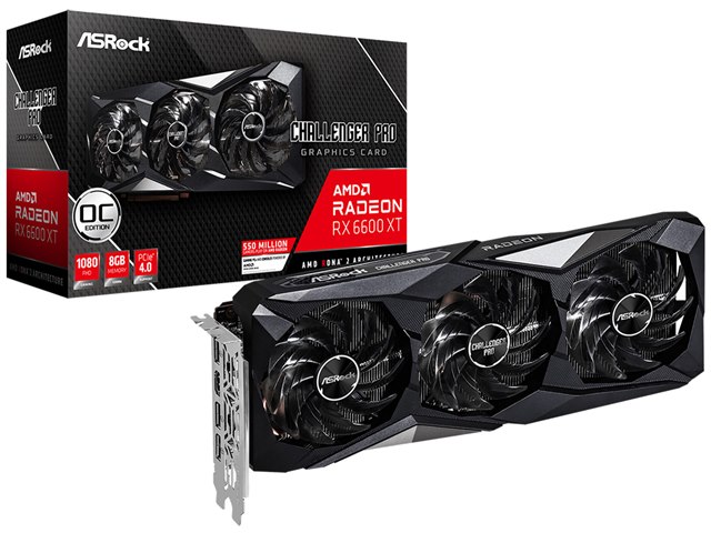 Radeon RX 6600 XT Challenger Pro 8GB OC [PCIExp 8GB]の製品