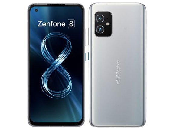 【ガラスフィルムおまけ】ASUSU Zenfone 8 128GB シルバースマホ・タブレット・パソコン