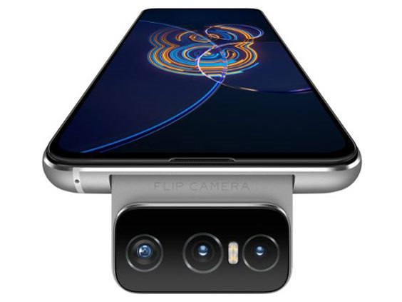 Zenfone 8 Flip 128GB SIMフリー [グレイシアシルバー]の製品画像