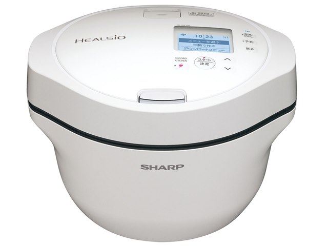 SHARP 電気圧力鍋 ヘルシオホットクック KN-HW16G-W （ホワイト） ヘルシオ ホットクック KN-HW16G-W [ホワイト系]の製品画像 - 価格.com