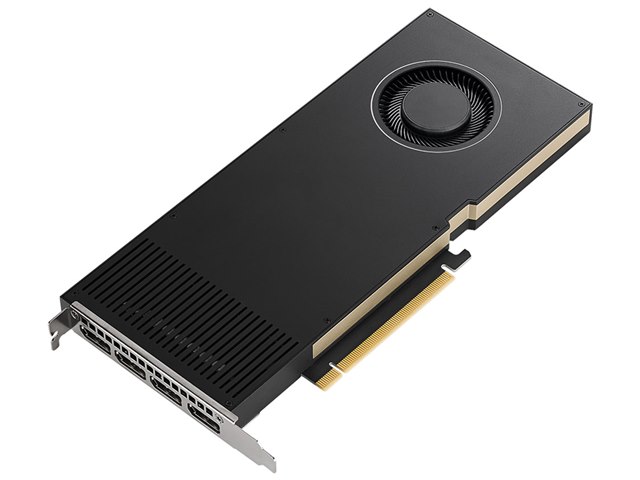 NVIDIA RTX A4000 ENQRA4000-16GER [PCIExp 16GB]の製品画像 - 価格.com