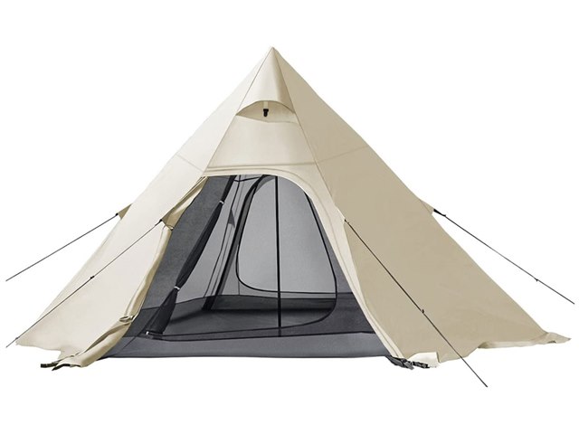 新品　AND・DECO ワンポールテント サンドベージュ AND・DECO ワンポールテント 3.5m szt04 [サンドベージュ]の製品