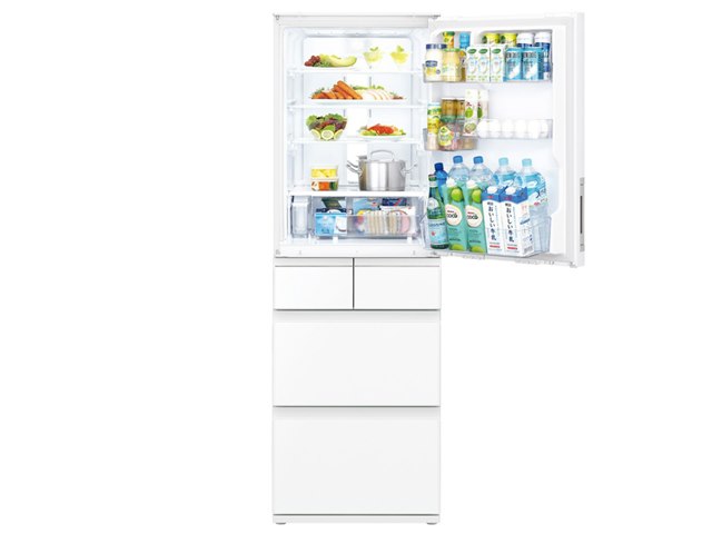 シャープ ノンフロン冷凍冷蔵庫 SJ-G415H-W 412L 2021年