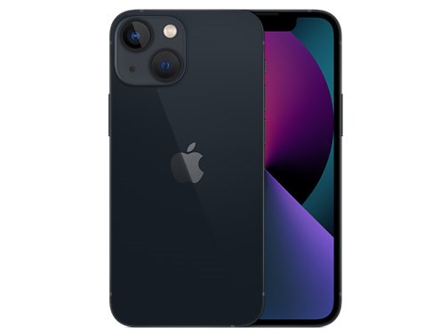 ケース付き iPhone13 mini 128GB ミッドナイト simフリー