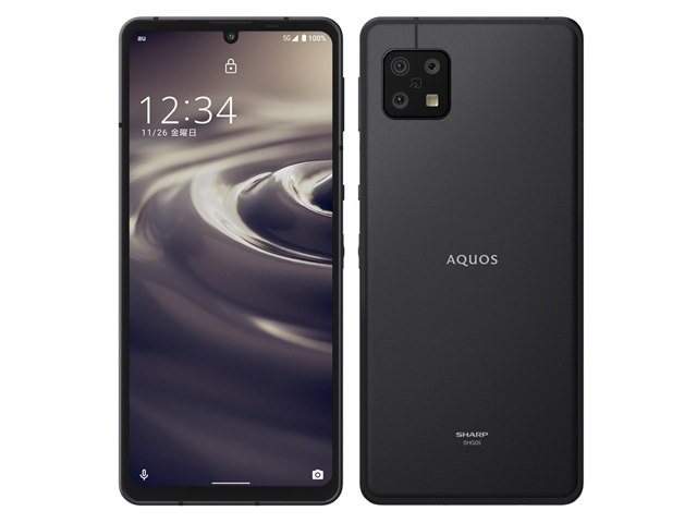 AQUOS sense6s ブラック 64 GB SIMフリー-