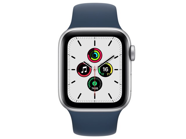 Apple Watch SE GPSモデル 40mm MKNY3J/A [アビスブルースポーツバンド