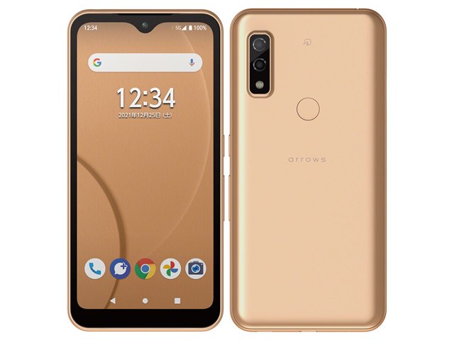 arrows we ホワイト64GB  SIMフリースマートフォン本体