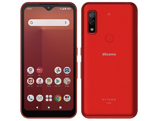 【本物保証格安】★au arrows WE FCG01 ホワイト　docomo F-51B同等品 スマートフォン本体