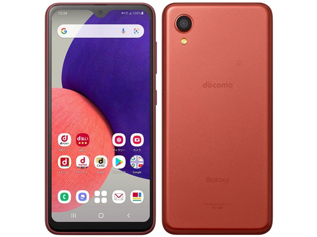 Galaxy A22 5Gスマートフォン本体