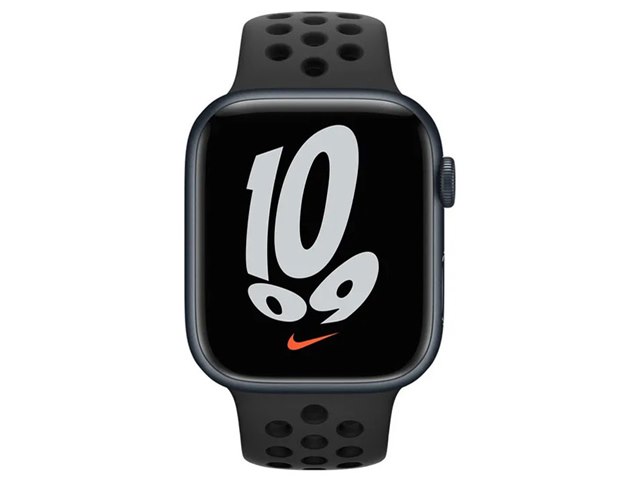 Apple Watch Nike Series 7 GPSモデル 45mm MKNC3J/A [アンスラサイト
