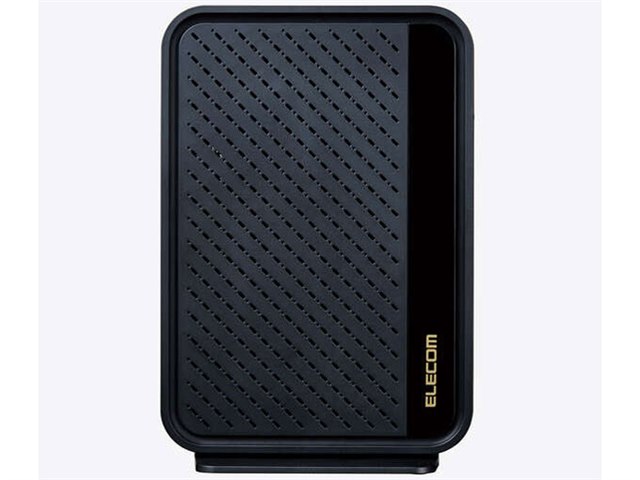ルーター　ELECOM WRC-X5400GS-B BLACK Wi-Fi 6(11ax) 4804+574Mbps Wi-Fi ギガビットルーター - WRC