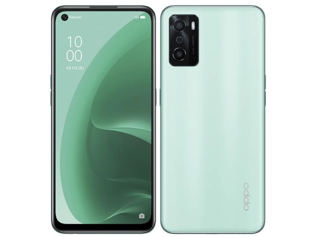 OPPO A55s 5G 楽天モバイル [グリーン]の製品画像 - 価格.com