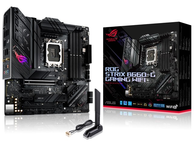 マザーボード ROG STRIX B660-G GAMING WIFI ROG STRIX B660-G GAMING WIFI | ROG Strix | Gaming Motherboards