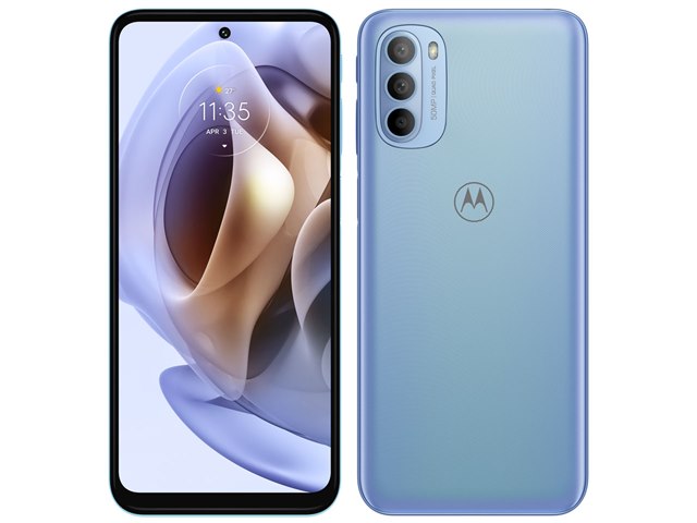 MOTOROLA スマートフォン moto g31 ベイビーブルー PASU00モトローラシリーズ名