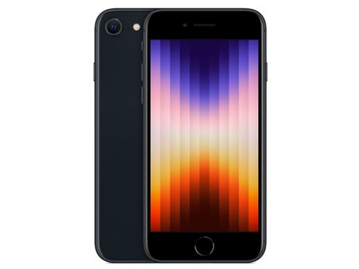 iPhone SE (第3世代) 128GB SIMフリー [ミッドナイト]の製品画像