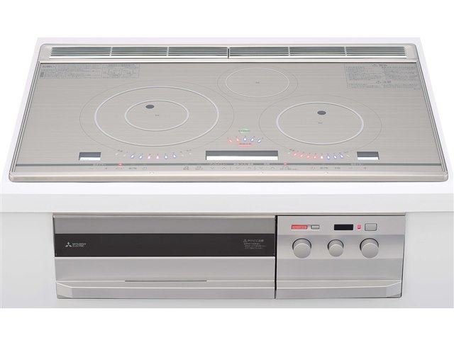 ［美品！未使用]三菱3口IHコンロ W750 CS-PT321HNWSR CS-PT321HNWSRの製品画像 - 価格.com