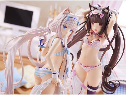 ネコぱら ショコラ 着替えのひと時 フィギュア PLUM直販限定】ショコラ〜着替えのひと時〜 | PLUM