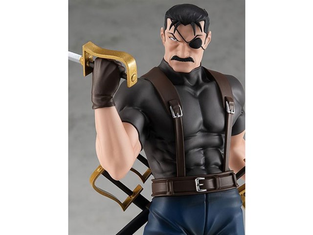 POP UP PARADE 鋼の錬金術師 キング ブラッドレイフィギュア 険しい表情がカッコいい！『鋼の錬金術師 FULLMETAL ALCHEMIST』キング