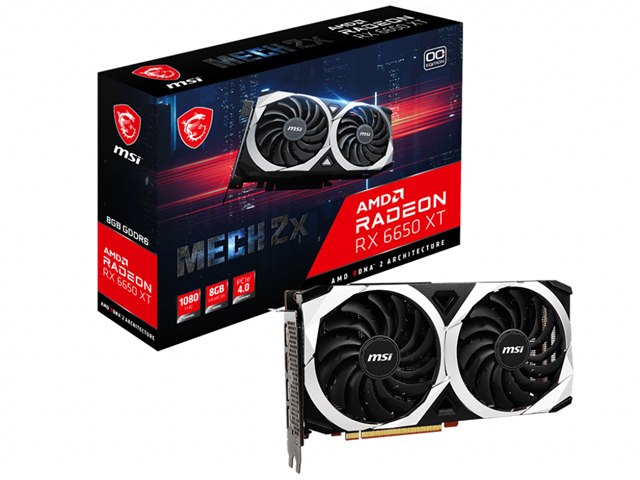 Radeon RX 6650 XT MECH 2X 8G OC [PCIExp 8GB]の製品画像 - 価格.com