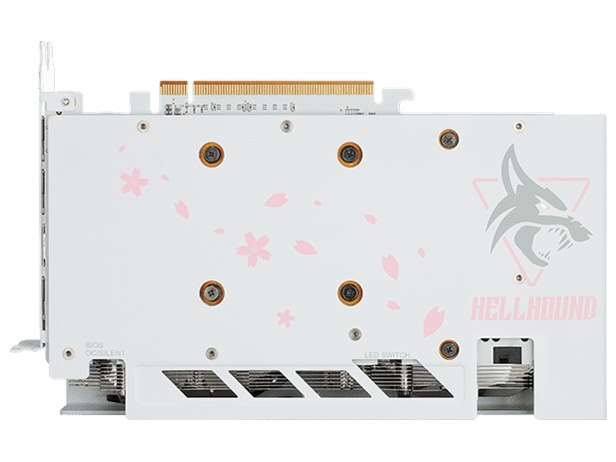 PowerColor Hellhound Sakura AMD Radeon RX 6650 XT 8GB GDDR6