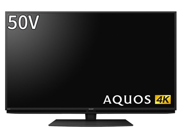 シャープSHARP 50型4Kテレビ 4T-C50CN1 BLACK - テレビ