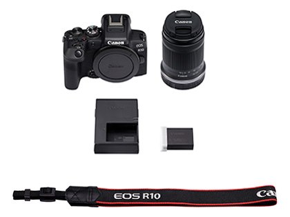 ビックカメラ購入日【新品 未開封】EOS R10 RF-S18-150 IS STM レンズキット