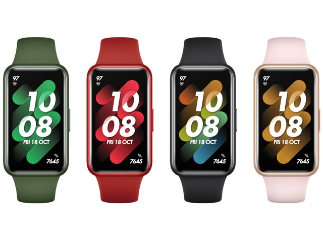 ☆新品☆HUAWEI Band 7 スマートウォッチ グリーン LEA-B19 Amazon.co.jp: HUAWEI Band 7 スマートウォッチ フルビュー